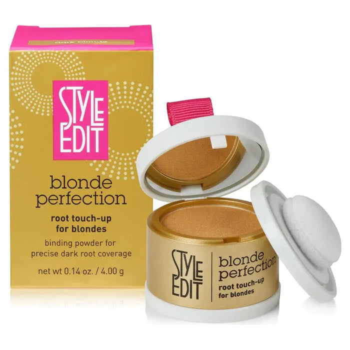 Style Edit Blonde Perfection Root Touch-up Powder Dark Blonde  0.14 Oz