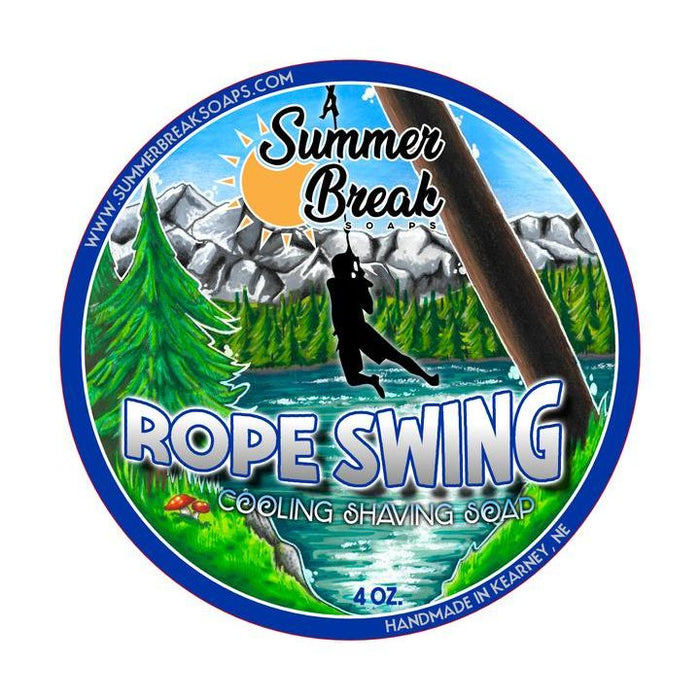 Summer Break Soaps Rope Swing Shaving Soap 4 Oz