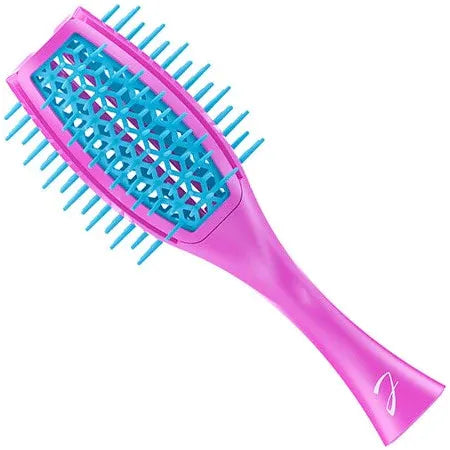 Janeke Tulip Ventilated Hair Brush Pink/Blue