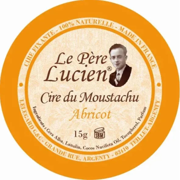 Le Pere Lucien Le Pere Lucien Apricot 100% Natural Mustache Wax 30Ml Mustache Wax