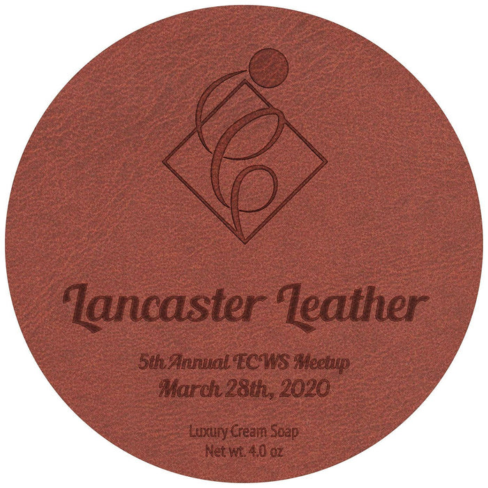 Catie?s Bubbles Lancaster Leather Shaving Cream Soap 4 Oz