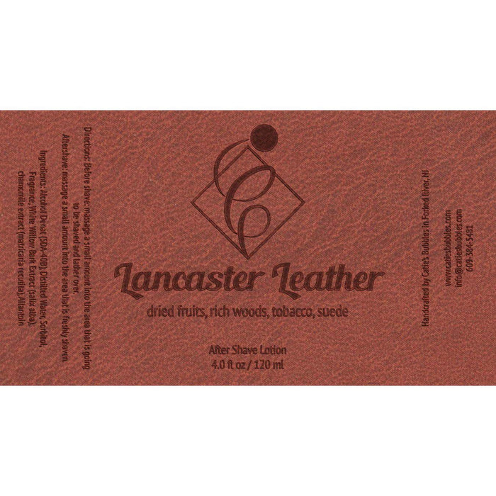 Catie?s Bubbles Lancaster Leather After Shave Lotion 4 Oz