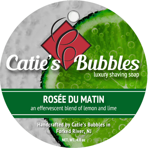 Catie's Bubbles Rosee du Matin Shaving Soap 4 Oz