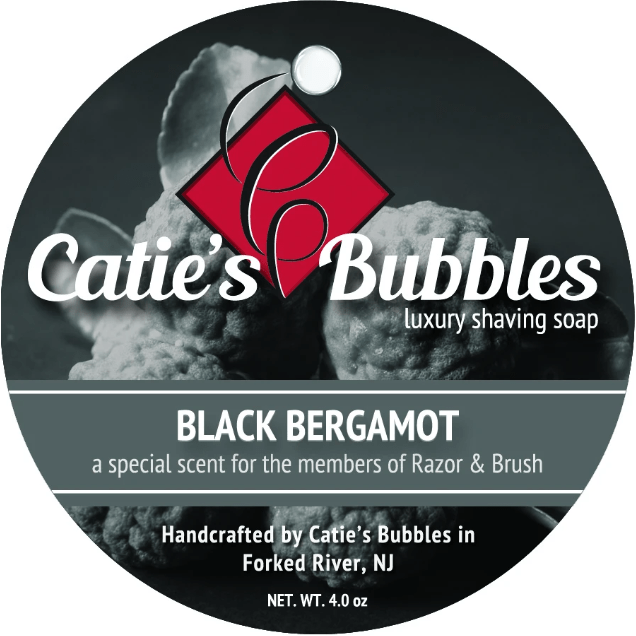 Catie's Bubbles Catie's Bubbles Black Bergamot Shaving Collection Shaving Set