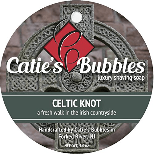 Catie's Bubbles Celtic Knot Shaving Soap 4 Oz