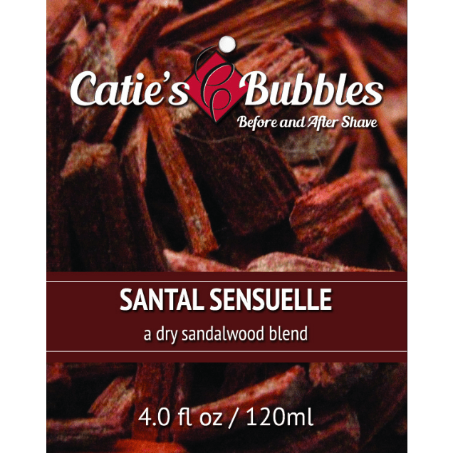 Catie's Bubbles Santal Sensuelle Before and After Shave 4 Oz
