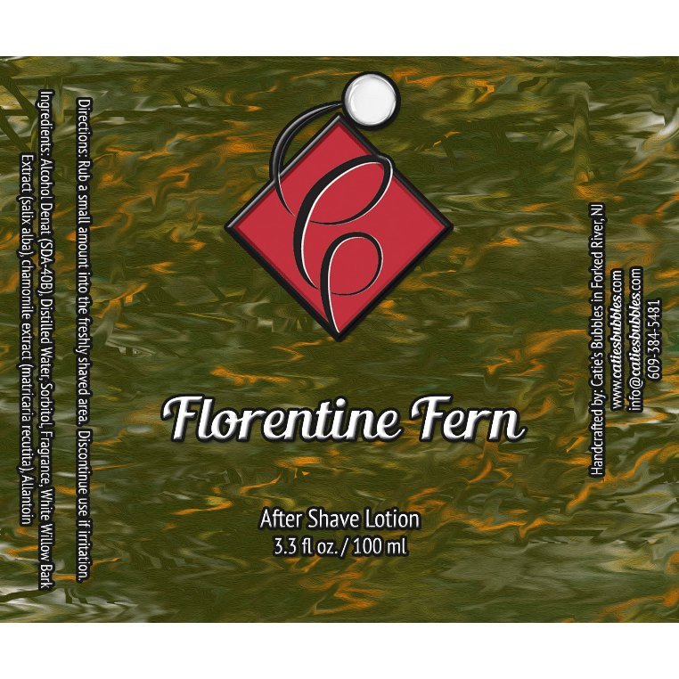 Catie's Bubbles Catie's Bubbles Florentine Fern Shaving Collection Shaving Set