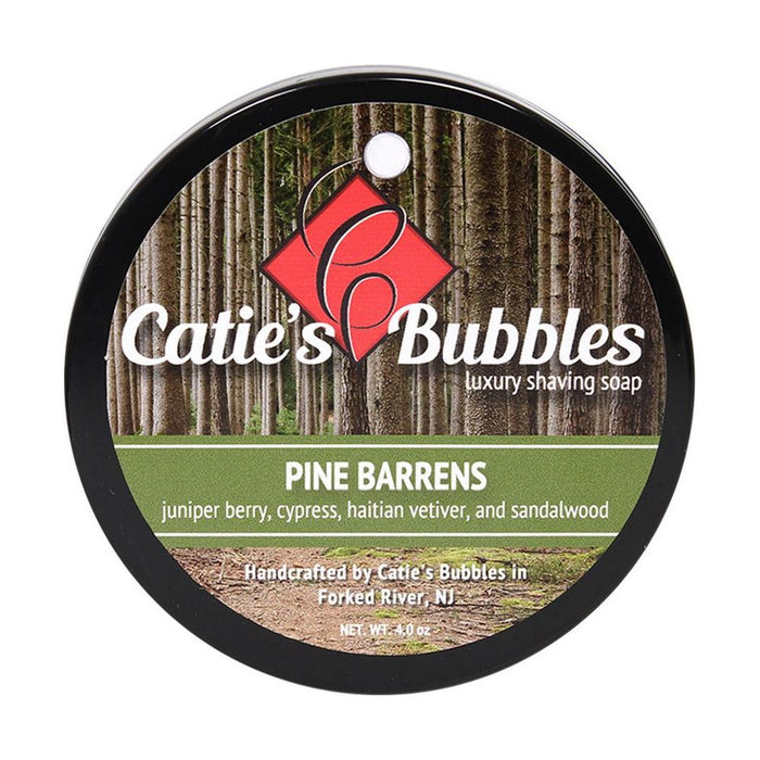 Catie's Bubbles Pine Barrens Shaving Soap 4 Oz