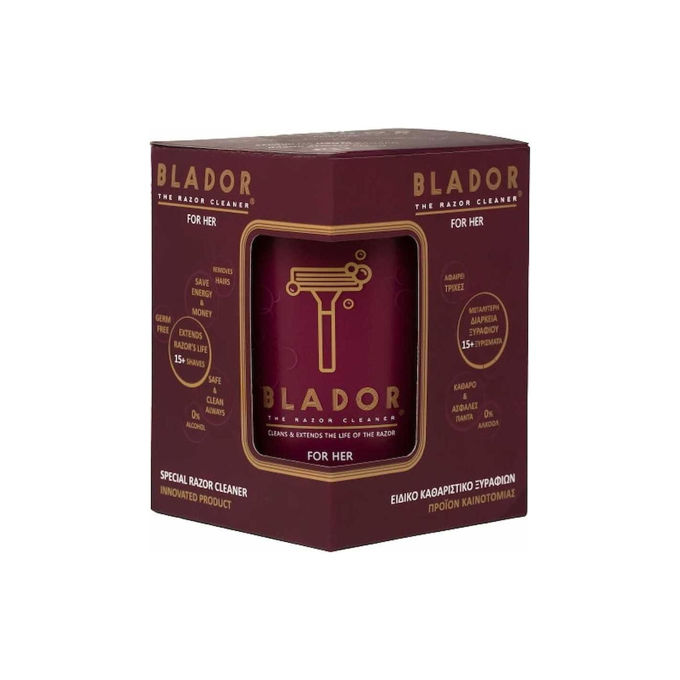 Blador Blador Razor Blade Cleaner for Women 100ml Razor Blade