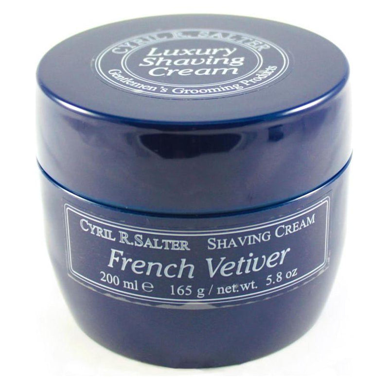 Cyril R. Salter Cyril R. Salter French Vetiver Luxury Shaving Cream 5.8 Oz Shaving Cream