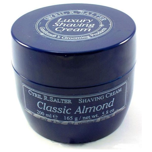 Cyril R. Salter Classic Almond Luxury Shaving Cream 5.8 Oz