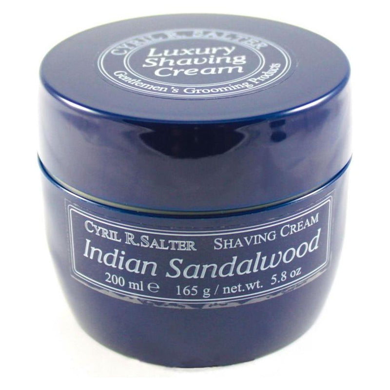 Cyril R. Salter Cyril R. Salter Indian Sandalwood Luxury Shaving Cream 5.8 Oz Shaving Cream