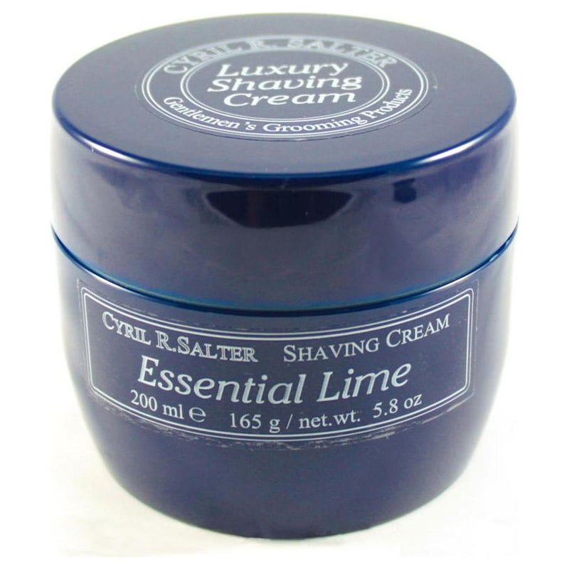 Cyril R. Salter Cyril R. Salter Essential Lime Luxury Shaving Cream 5.8 Oz Shaving Cream Dim Gray