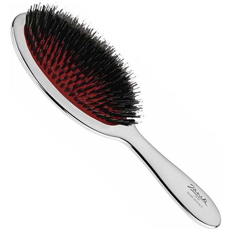 Janeke Chrome Medium With Bristles And Nylon Reinformement Hair Brush CRSP22M