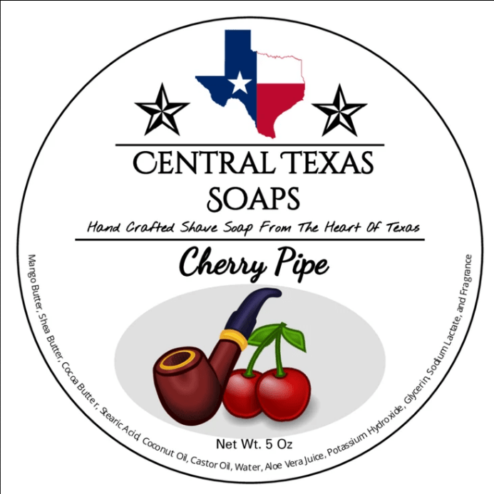 Central Texas Soaps Cherry Pie Shaving Soap 5 Oz