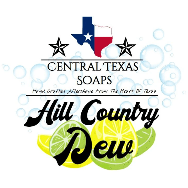 Central Texas Soaps Hill County Dew After Shave 4 Oz