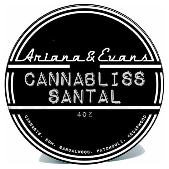 Ariana & Evans Cannabliss Santal Shaving Soap 4 Oz