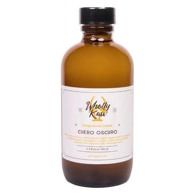 WhollyKaw Wholly Kaw Cuero Oscuro Shaving Collection Shaving Set