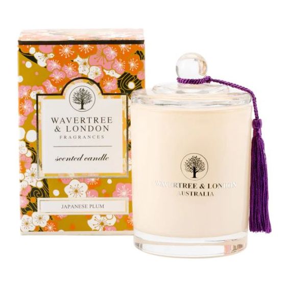 Wavertree & London Japanese Plum Scented Candle