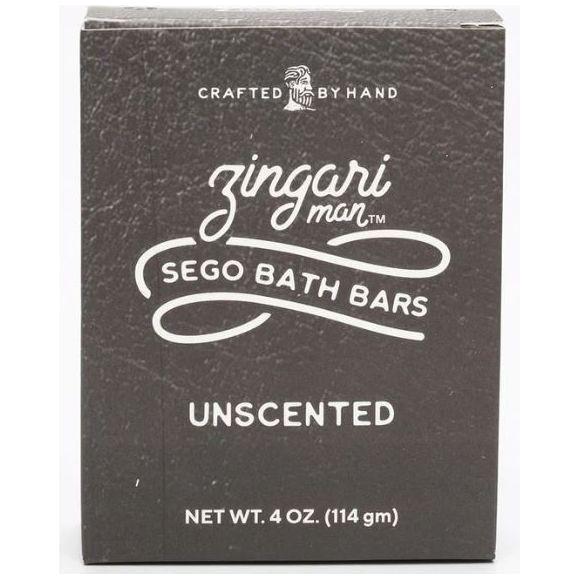 Zingari Man Zingari Man Unscented Sego Bath Bar 4 Oz Bath Bar