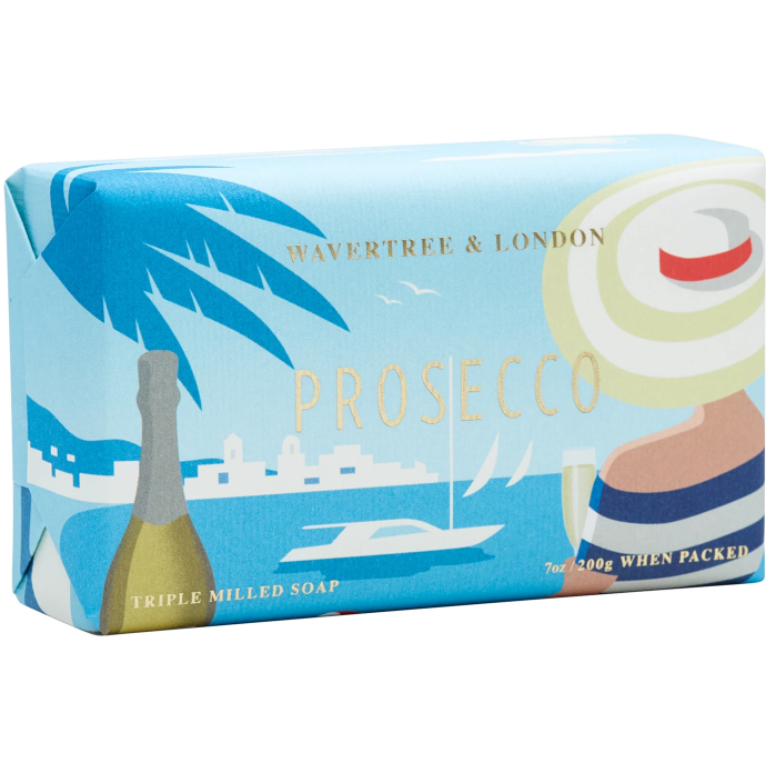 Wavertree & London Wavertree & London Prosecco Luxury Soap Bar 7 Ounces Luxury Soap Bar