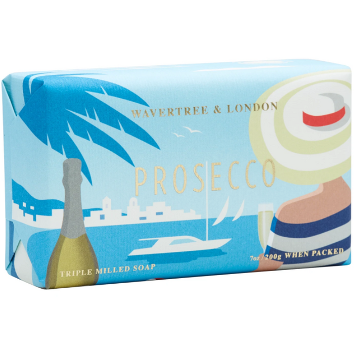 Wavertree & London Prosecco Luxury Soap Bar 7 Ounces