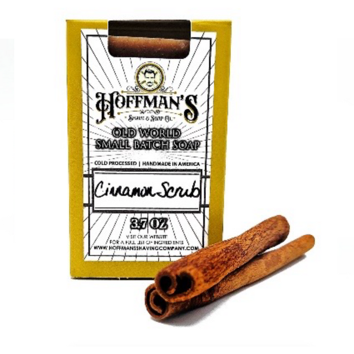 Hoffman's Shaving Co. Cinnamon Scrub Shave Bar Soap 3.7oz