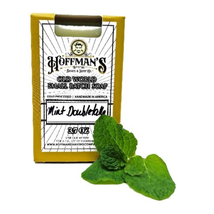 Hoffman's Shaving Co. Mint Doubletake Shave Bar Soap 3.7oz