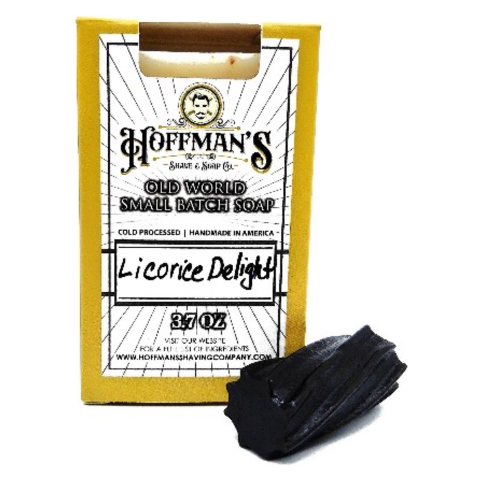 Hoffman's Shaving Co. Licorice Delight Shave Bar Soap 3.7oz