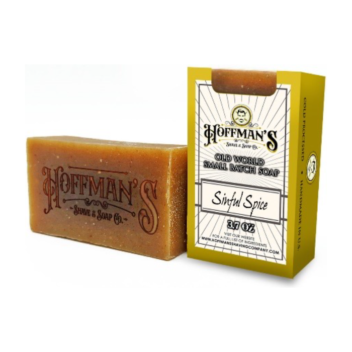 Hoffman's Shaving Co. Sinful Spice Shave Bar Soap 3.7oz