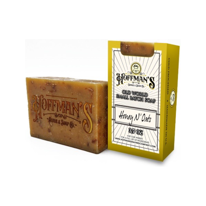 Hoffman's Shaving Co. Honey N' Oats Shave Bar Soap 3.7oz