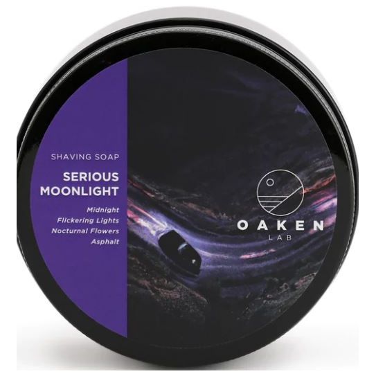 Oaken Lab v3 Serious Moonlight Shaving Soap 4 oz