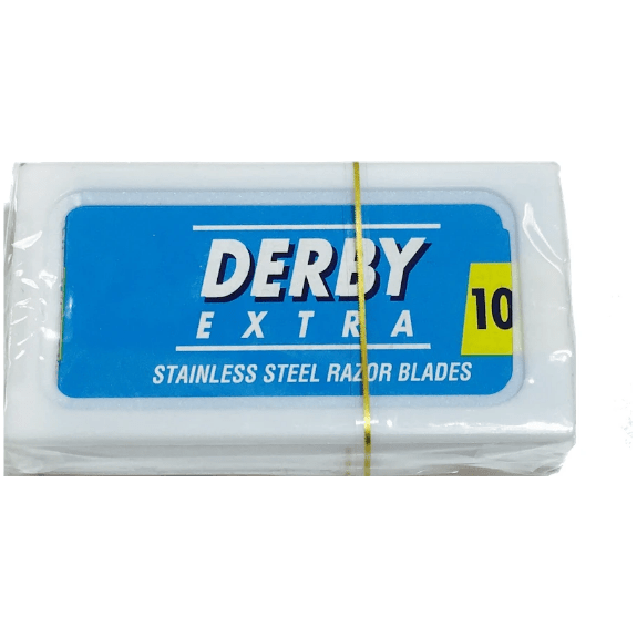 Derby Derby Stainless Steel Double Edge Razor Blades - 10 Pack Razor Blades