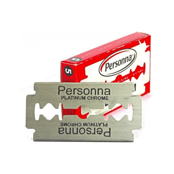 Personna Personna Red Stainless Steel Double Edge Razor Blades - 5 Pack Razor Blades