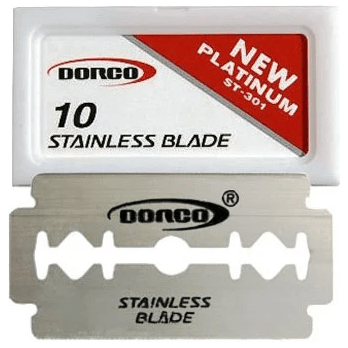 Dorco Dorco St-301 Double Edge Razor Blades 10 Pack Razor Blades
