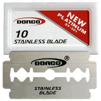 Dorco St-301 Double Edge Razor Blades 10 Pack