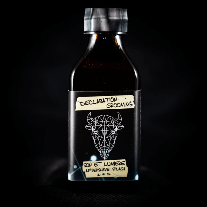Declaration Grooming Declaration Grooming Son et Lumiere Shaving Collection Shaving Set Black Aftershave Splash 3.1 oz