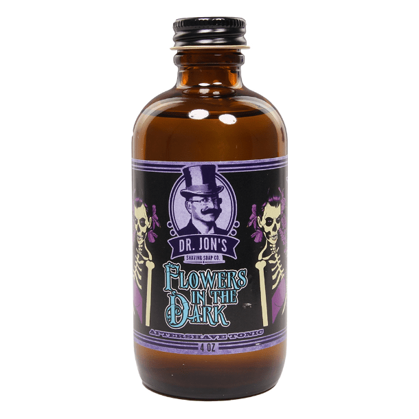 Dr. Jon's Flowers in Dark After Shave Tonic 4 Oz