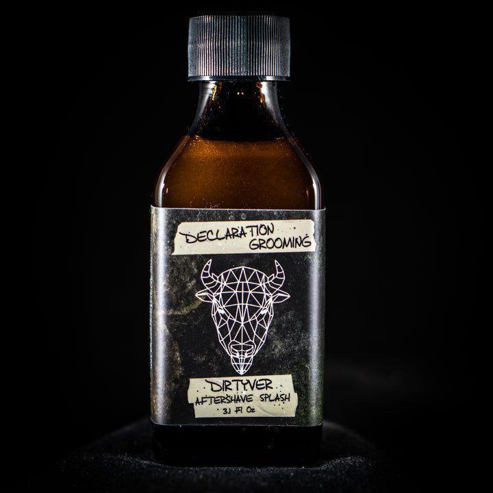 Declaration Grooming Declaration Grooming Dirtyver Shaving Collection Shaving Set Black Aftershave Splash 3.1 oz
