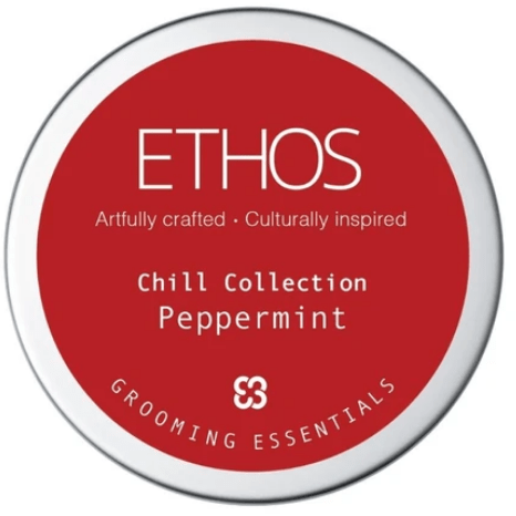 Ethos Grooming Essentials Peppermint Soft Base Shave Soap 4 oz