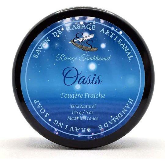 E & S Rasage Oasis Vegan Shaving Soap 5 Oz