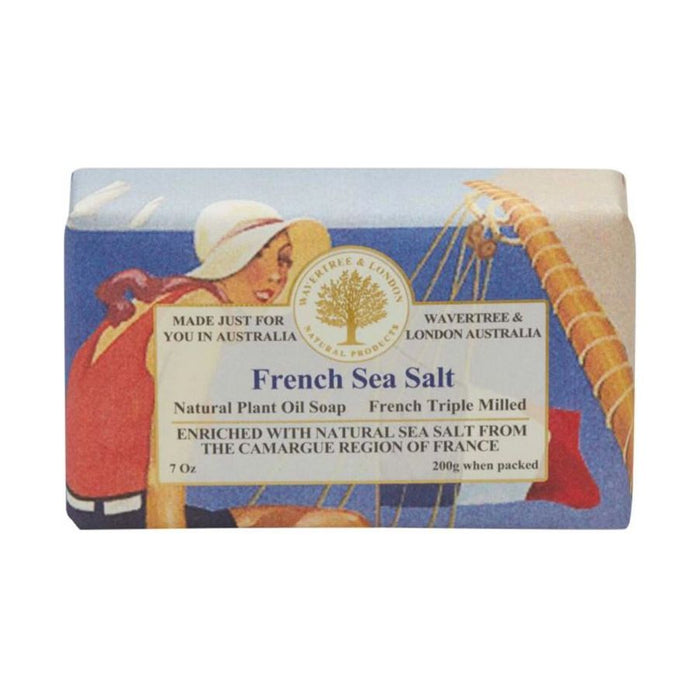 Wavertree & London French Sea Salt Australia Natural Plant Oil Soap 7oz