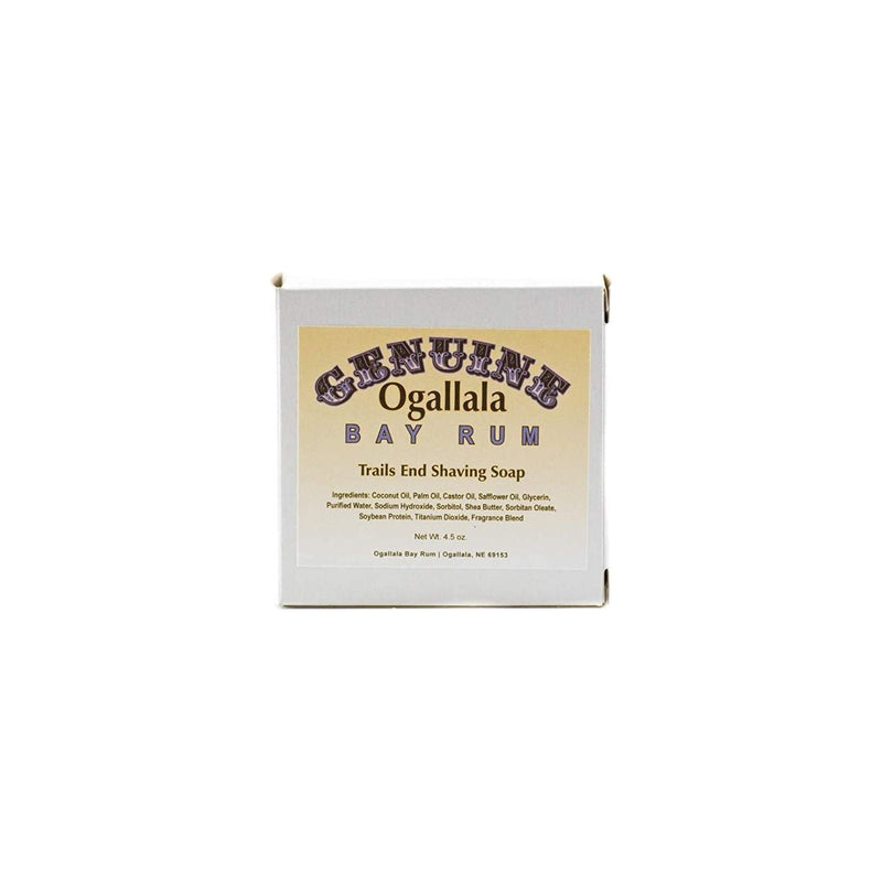 Ogallala Ogallala Bay Rum Trails End Shaving Soap 4.5 Oz Shaving Soap