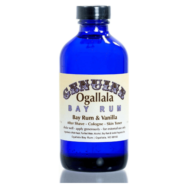 Ogallala Ogallala Bay Rum & Vanilla Pre Shave - After Shave - Skin Toner 8 Oz After Shave