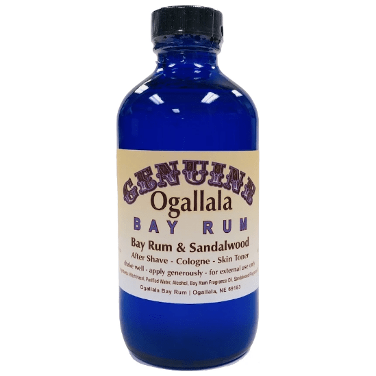 Ogallala Ogallala Bay Rum & Sandalwood Pre Shave - After Shave - Skin Toner 8 Oz Pre-Shave After Shave - Skin Toner
