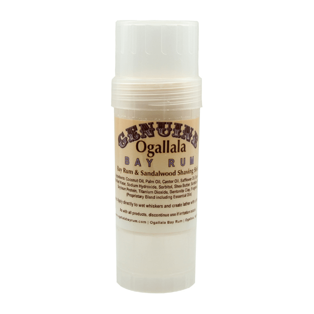 Ogallala Ogallala Bay Rum & Sandalwood Shaving Stick 2.5 Oz Shaving Stick