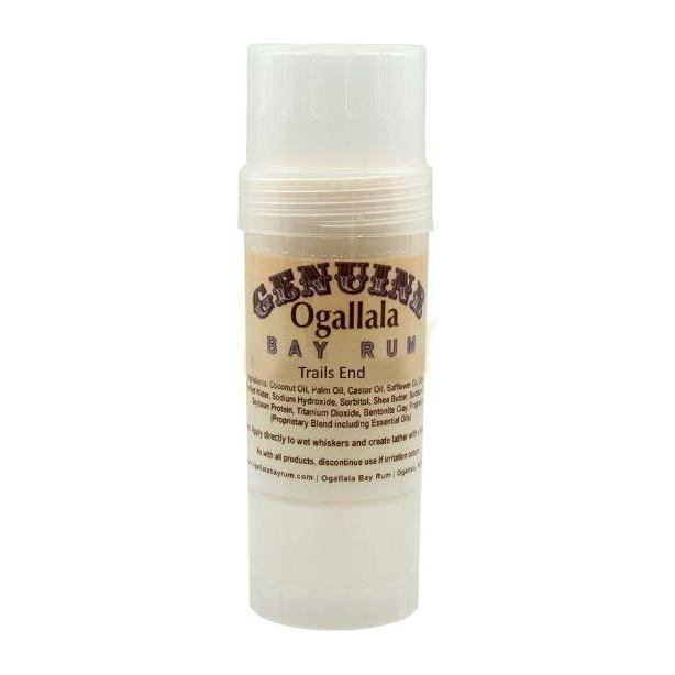 Ogallala Ogallala Bay Rum Trails End Shaving Stick 2.5 Oz Shaving Stick