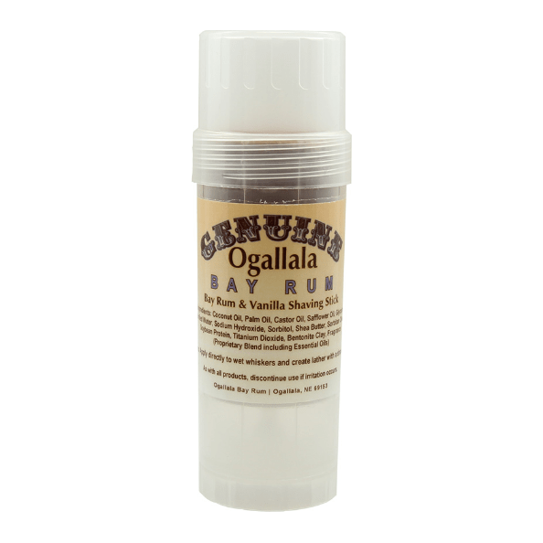 Ogallala Ogallala Bay Rum & Vanilla Shaving Stick 2.5 Oz Shaving Stick
