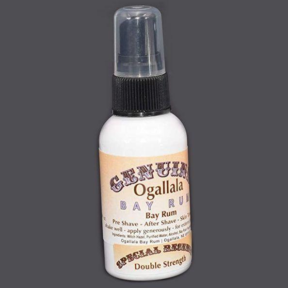 Ogallala Bay Rum Pre-Shave After Shave - Skin Toner Spray 2 Oz