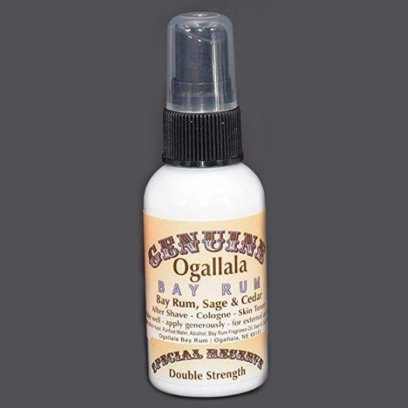 Ogallala Bay Rum, Sage & Cedar Pre-Shave After Shave - Skin Toner Spray 2 Oz